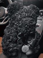 Siyah Büyük Boy Bear Rose