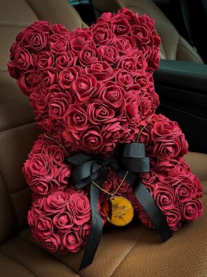Bordo Büyük Boy Bear Rose
