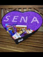 Kişiye Özel İsimli Kalp Kutu