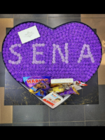 Kişiye Özel İsimli Kalp Kutu