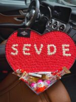 Kişiye Özel İsimli Kalp Kutu