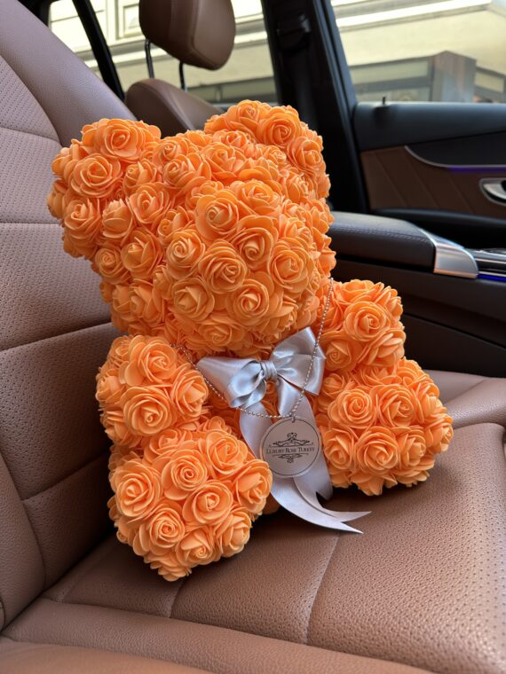 Turuncu Büyük Boy Bear Rose